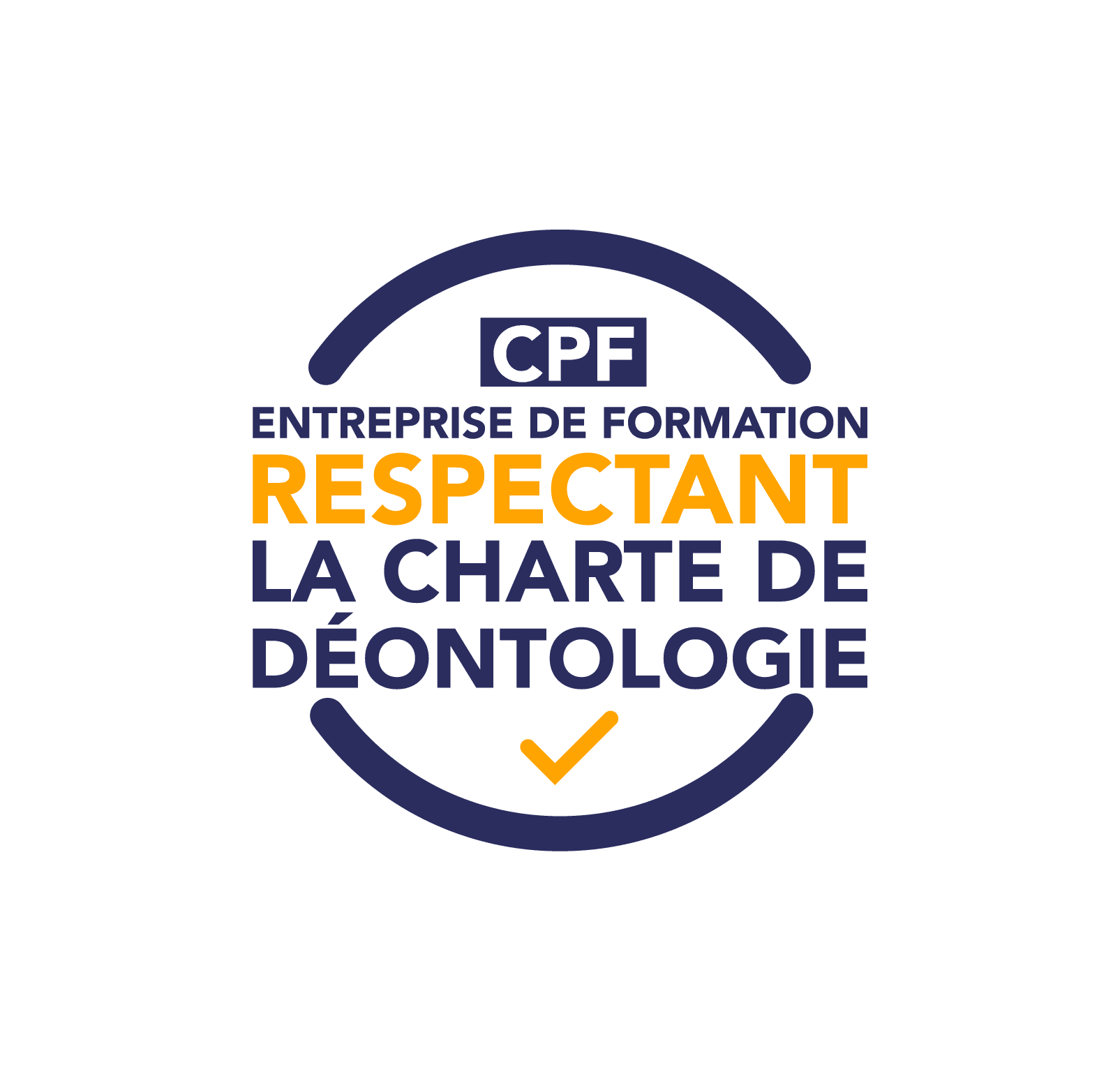 CPF - Entreprise de formation respectant la Charte de déontologie